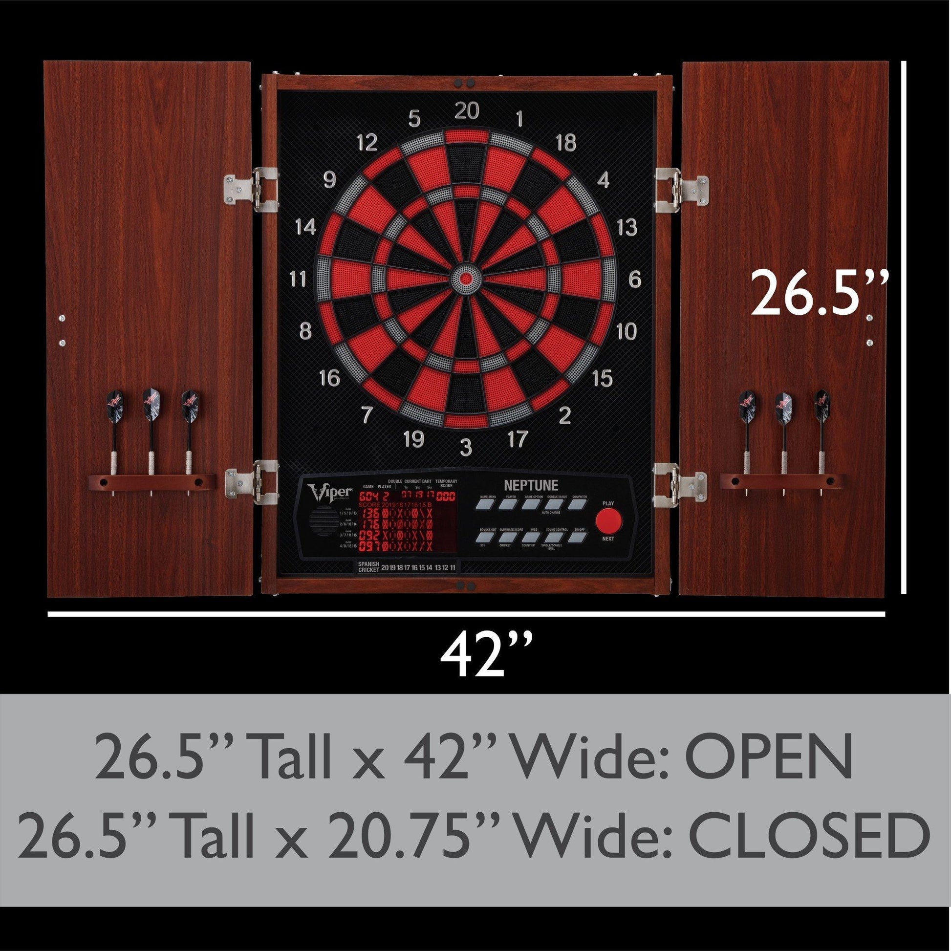 [REFURBISHED] Viper Neptune Electronic Dartboard and Cabinet Hybrid Refurbished Refurbished GLD Products 