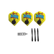 [REFURBISHED] Viper Comix Darts Steel Tip Darts Black 22 Grams Refurbished Refurbished GLD Products 