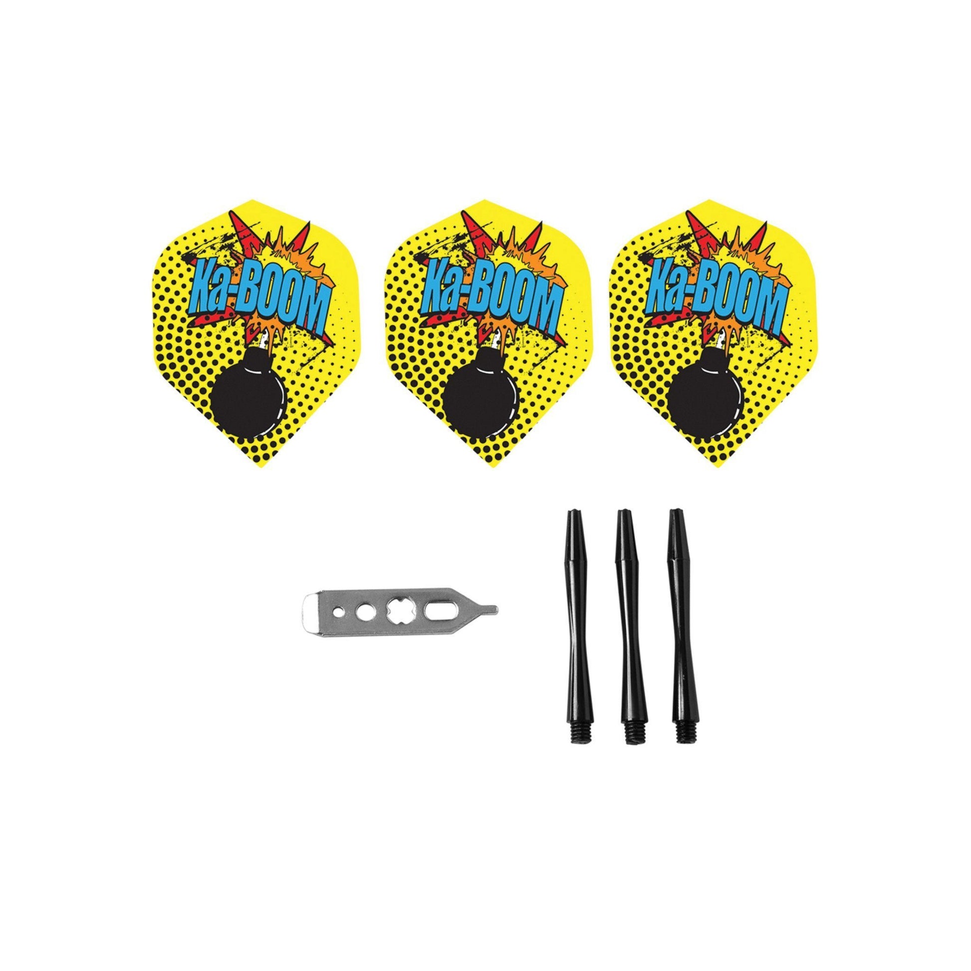 [REFURBISHED] Viper Comix Darts Steel Tip Darts Black 22 Grams Refurbished Refurbished GLD Products 