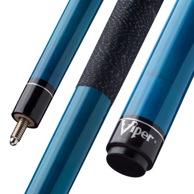 Viper Elite Series Blue Wrapped Billiard/Pool Cue Stick 21 Ounce