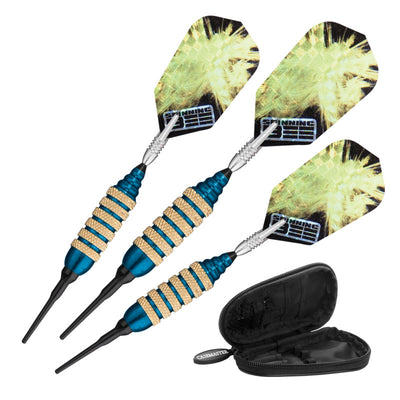 Viper Spinning Bee Blue Soft Tip Darts 16 Grams