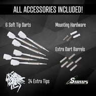 [REFURBISHED] Fat Cat Sirius 13.5" Electronic Dartboard (New Design) Refurbished Refurbished GLD Products 