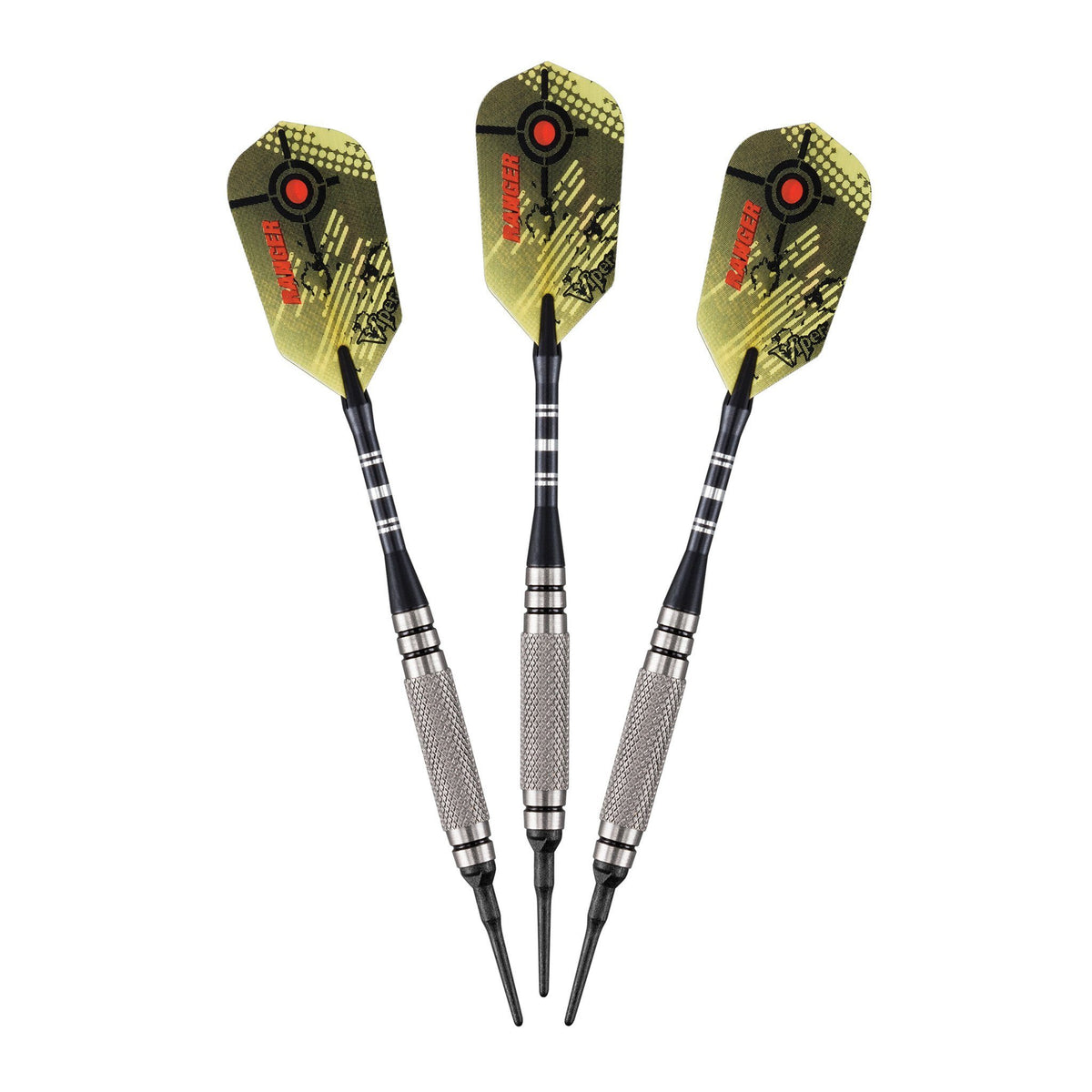 Viper Ranger Darts 80% Tungsten Soft Tip Darts Knurled Barrel 18 Grams