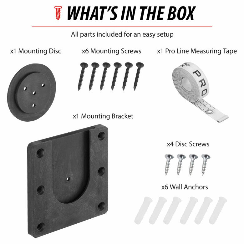 Viper QuickFit Dartboard Mounting Bracket