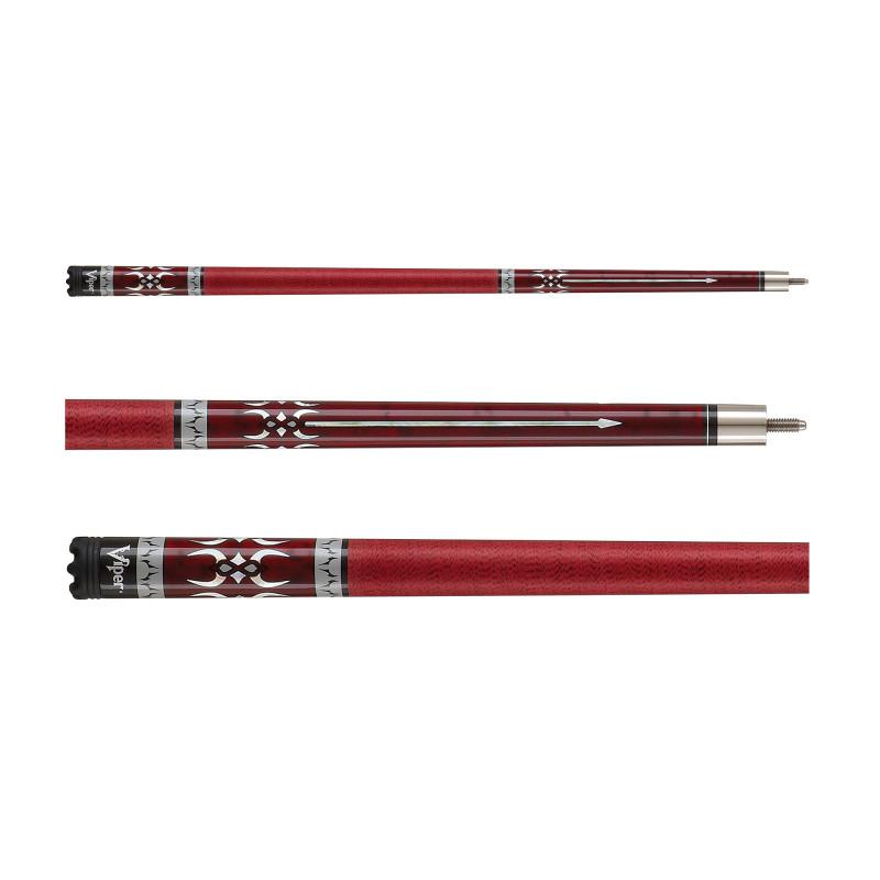 Viper Sinister Series Cue with Red Wrap Billiard Cue Viper 